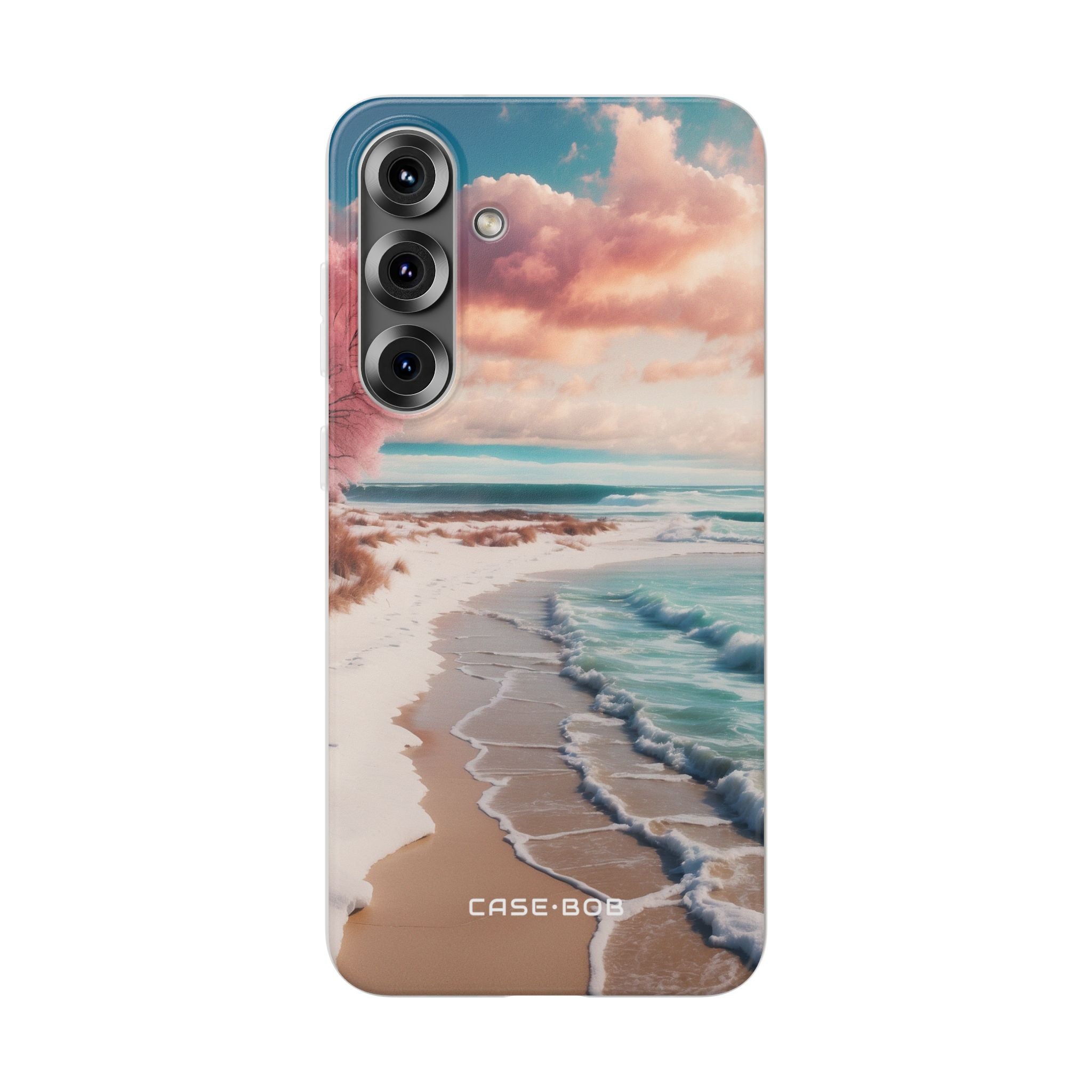 Pink Breeze Tree Samsung S25 Plus Case - Soft