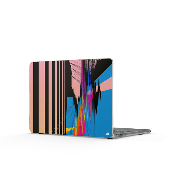 Orbital Horizon · Clear Hard Case for MacBook · Black