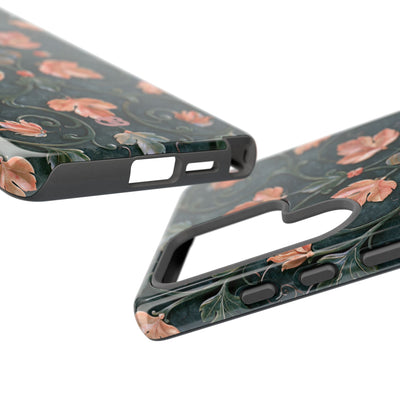 Florentine Rose Arabesque · Tough Phone Case for Samsung · Green