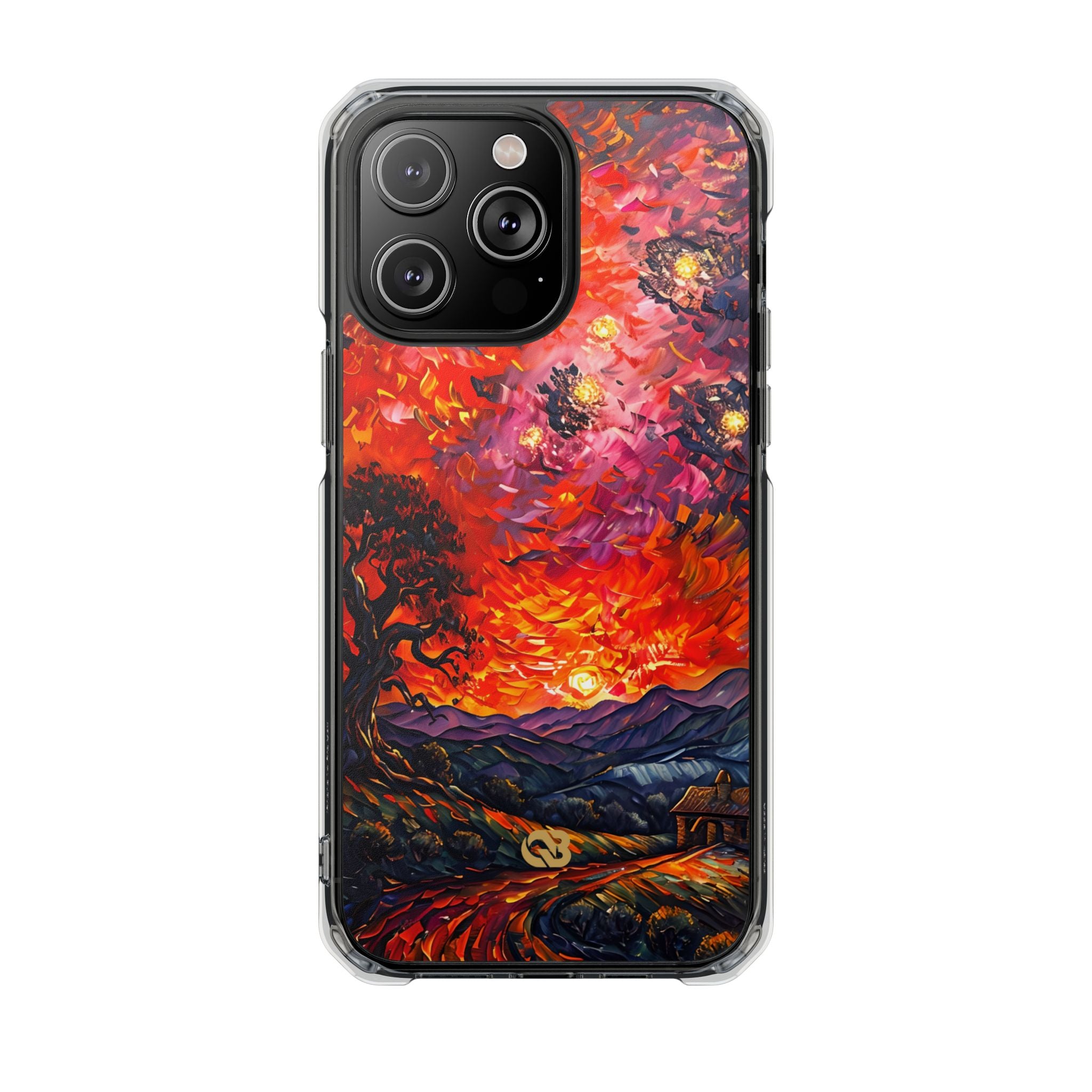 Molten Sky Tree · Impact Phone Case for iPhone · Magsafe