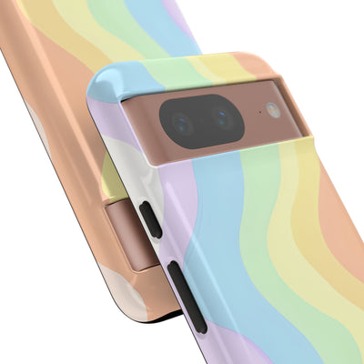 Pastel Ripple Flow · Tough Phone Case for Google Pixel