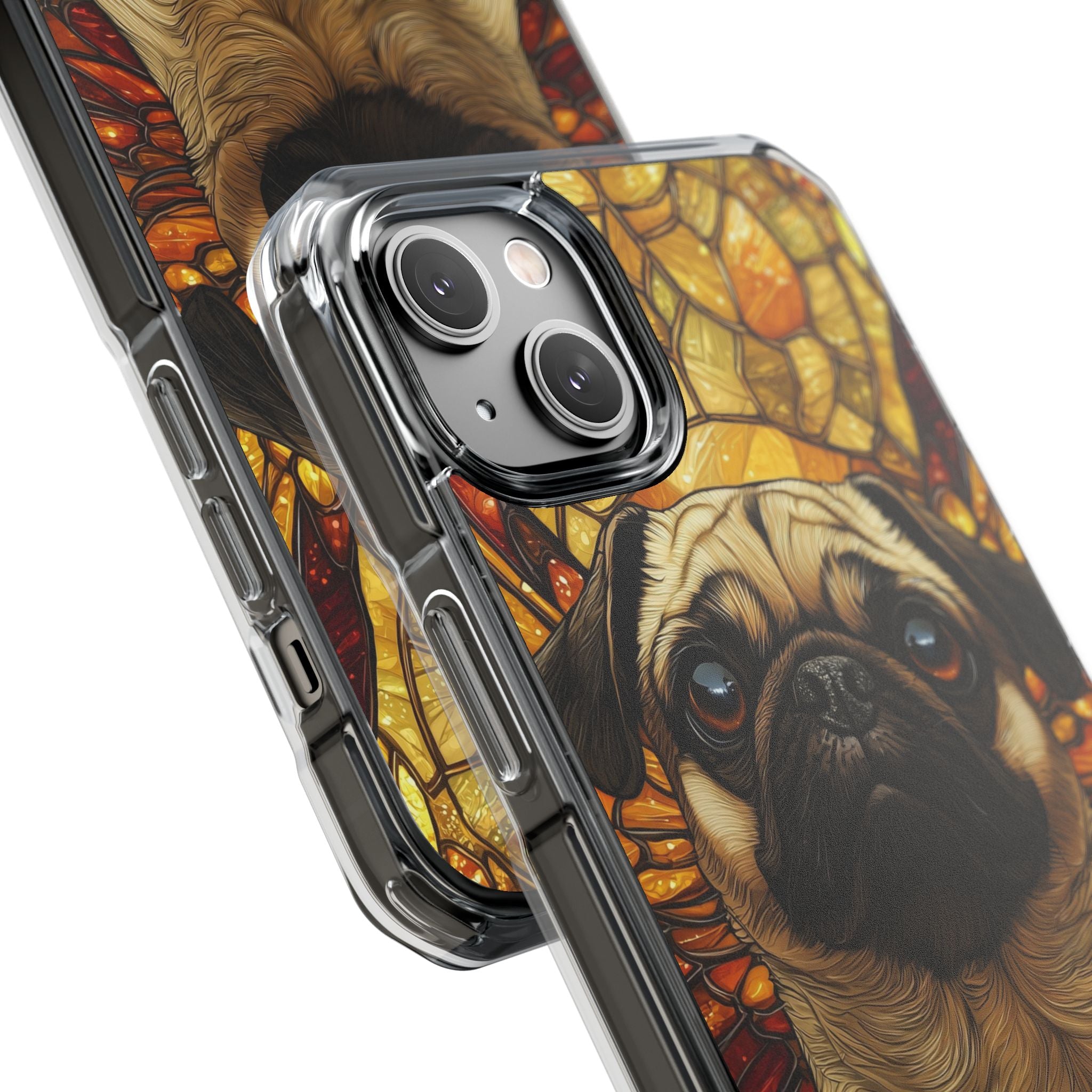 Amber Pug Divinity · Impact Phone Case for iPhone · Magsafe
