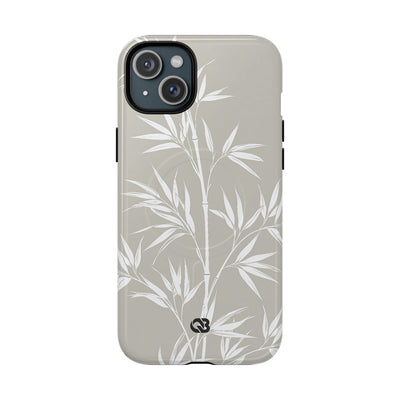 Serene Bamboo · Tough 2.0 Magnetic Phone Case for iPhone · Beige