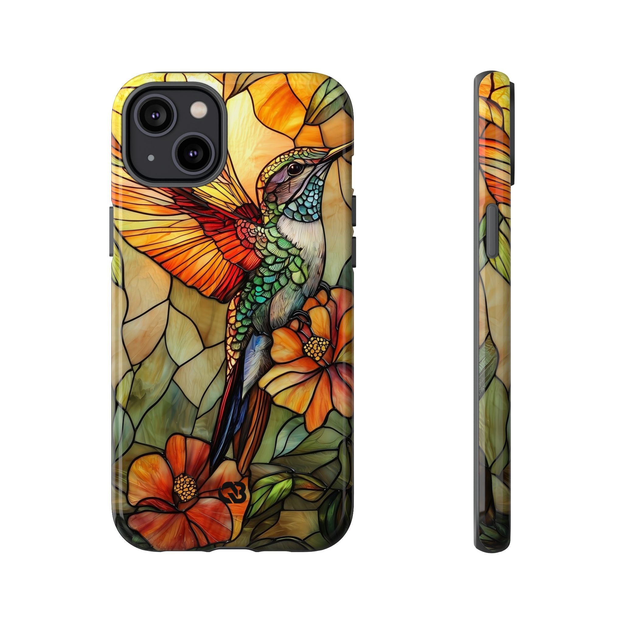 Amber Glass Hummingbird · Tough Phone Case for iPhone