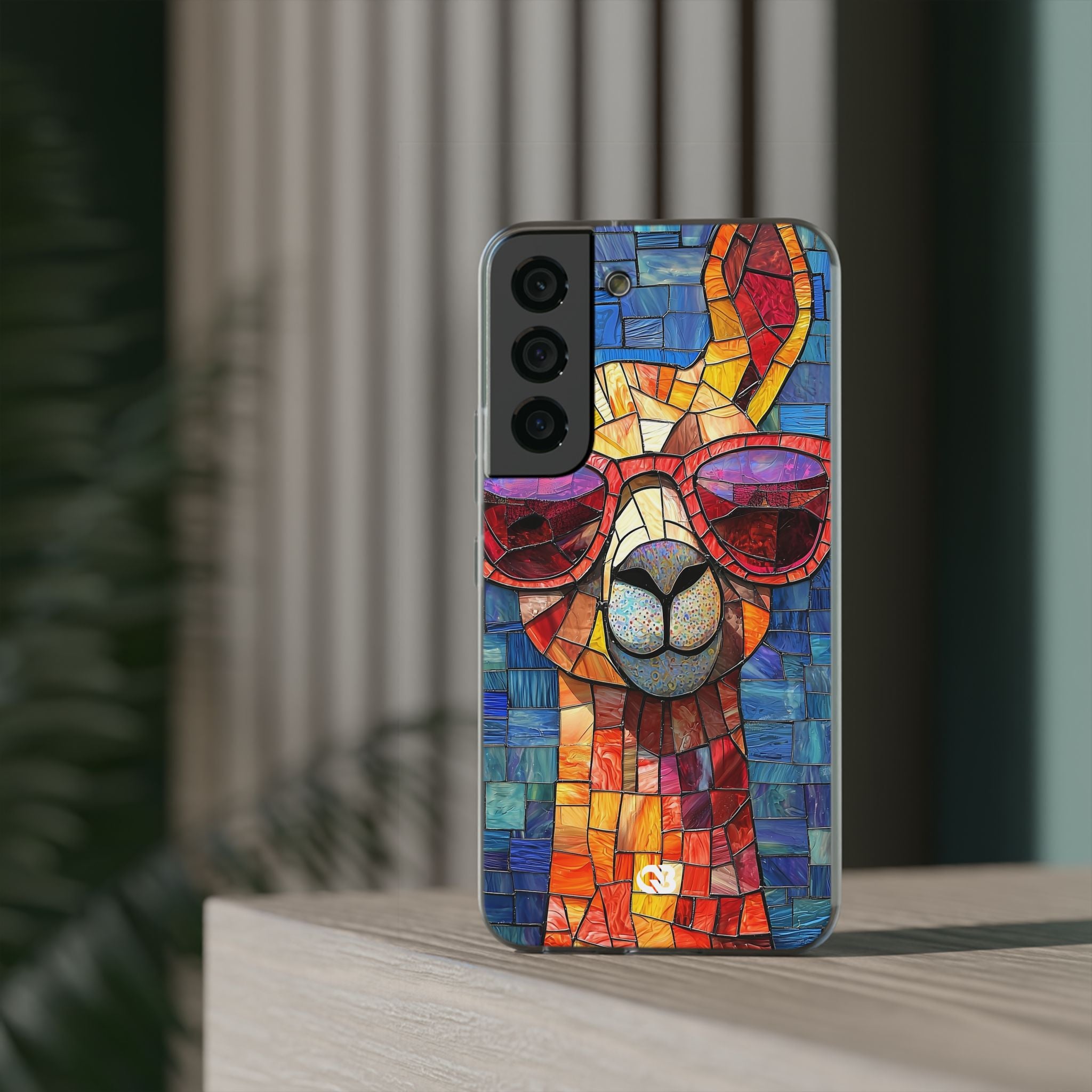 Prism Llama Shades · Soft Coque de téléphone pour Samsung