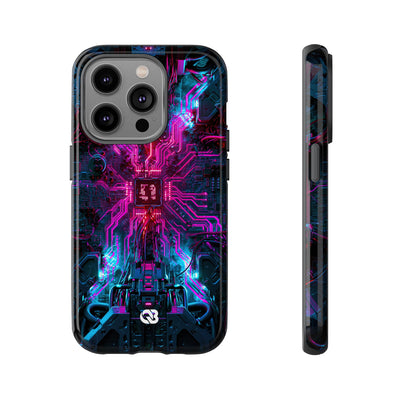 Neural Circuit Core · Tough Phone Case for iPhone · Black