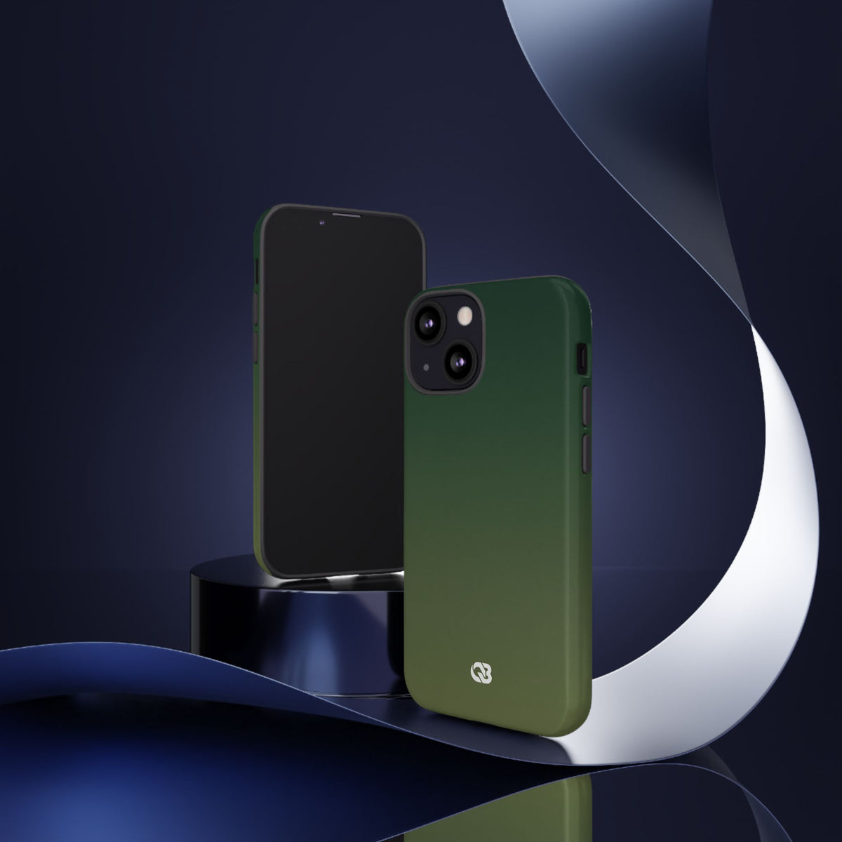 Evergreen Gradient · Tough Phone Case for iPhone · Green