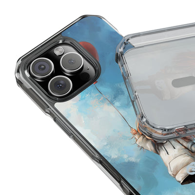 Crimson Heart Sky · Impact Phone Case for iPhone · Magsafe