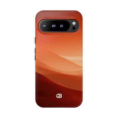 Amber Dune Horizon · Tough Phone Case for Pixel ·  Orange