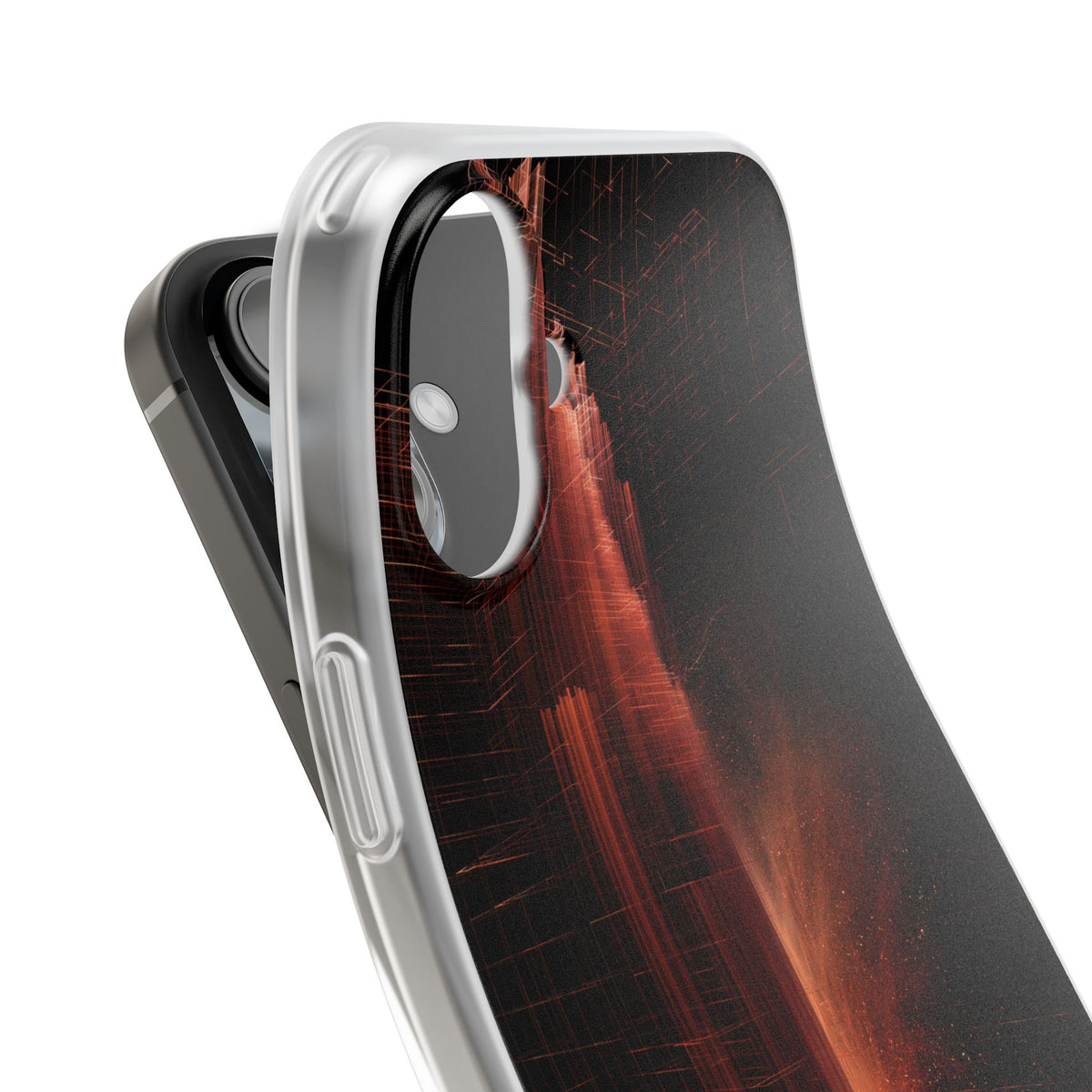 Luminous Monolith · Lite Phone Case for iPhone ·  Black