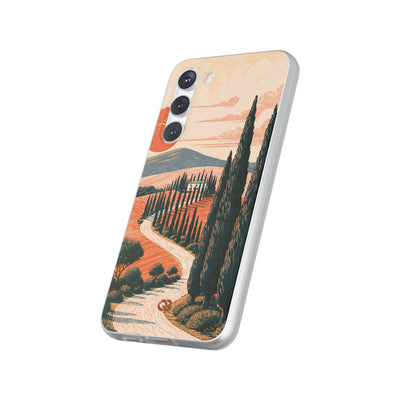 Orange Lite Phone Case for Samsung - Terracotta Ridge Trail