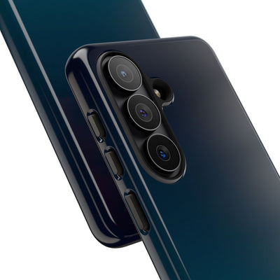 Teal Tough Phone Case for Samsung - Abyss Teal Haze