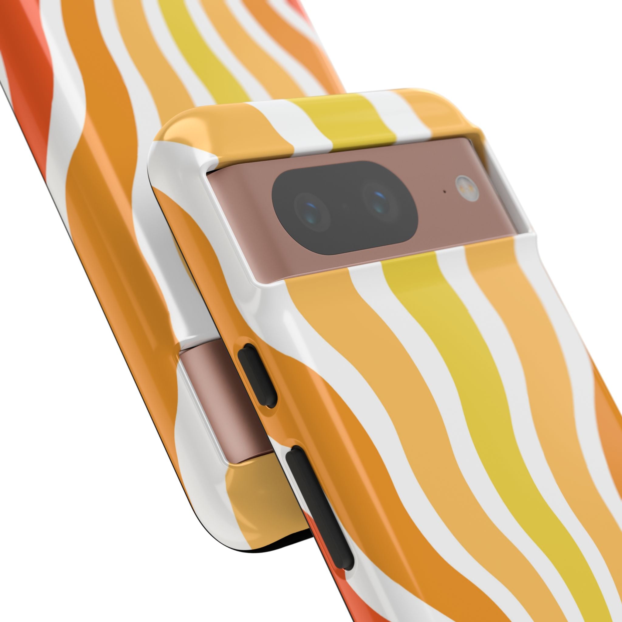 Amber Solar Waves · Tough Phone Case for Google Pixel