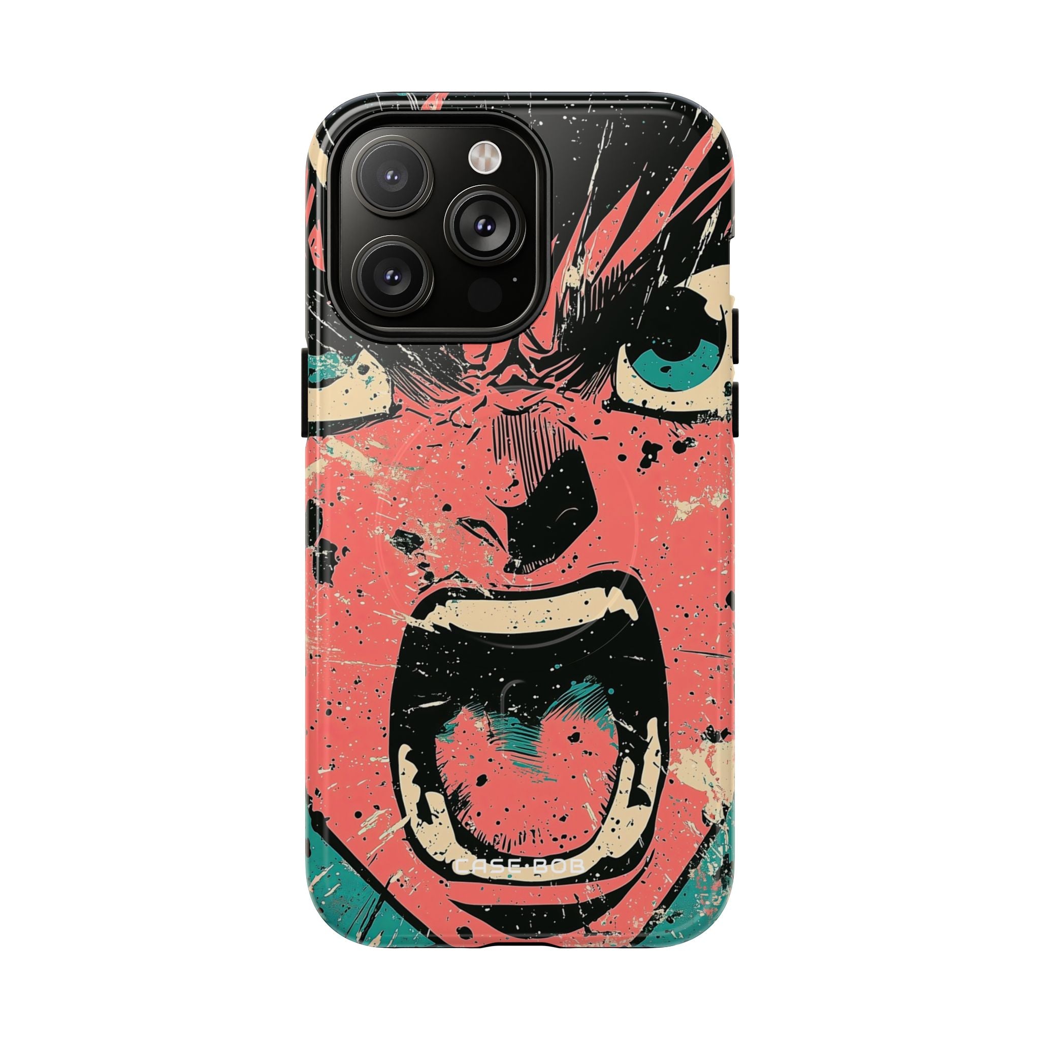 Screaming Face Pink iPhone 14 Pro Max Case - Tough+