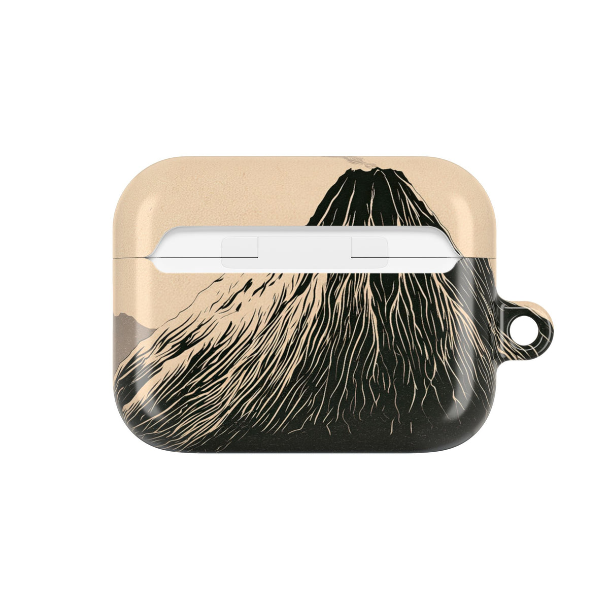 Fuji Summit · Hard Case for AirPods & AirPods Pro · Beige