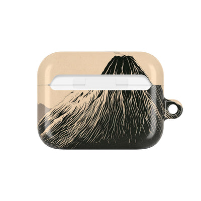 Fuji Summit · Hard Case for AirPods & AirPods Pro · Beige