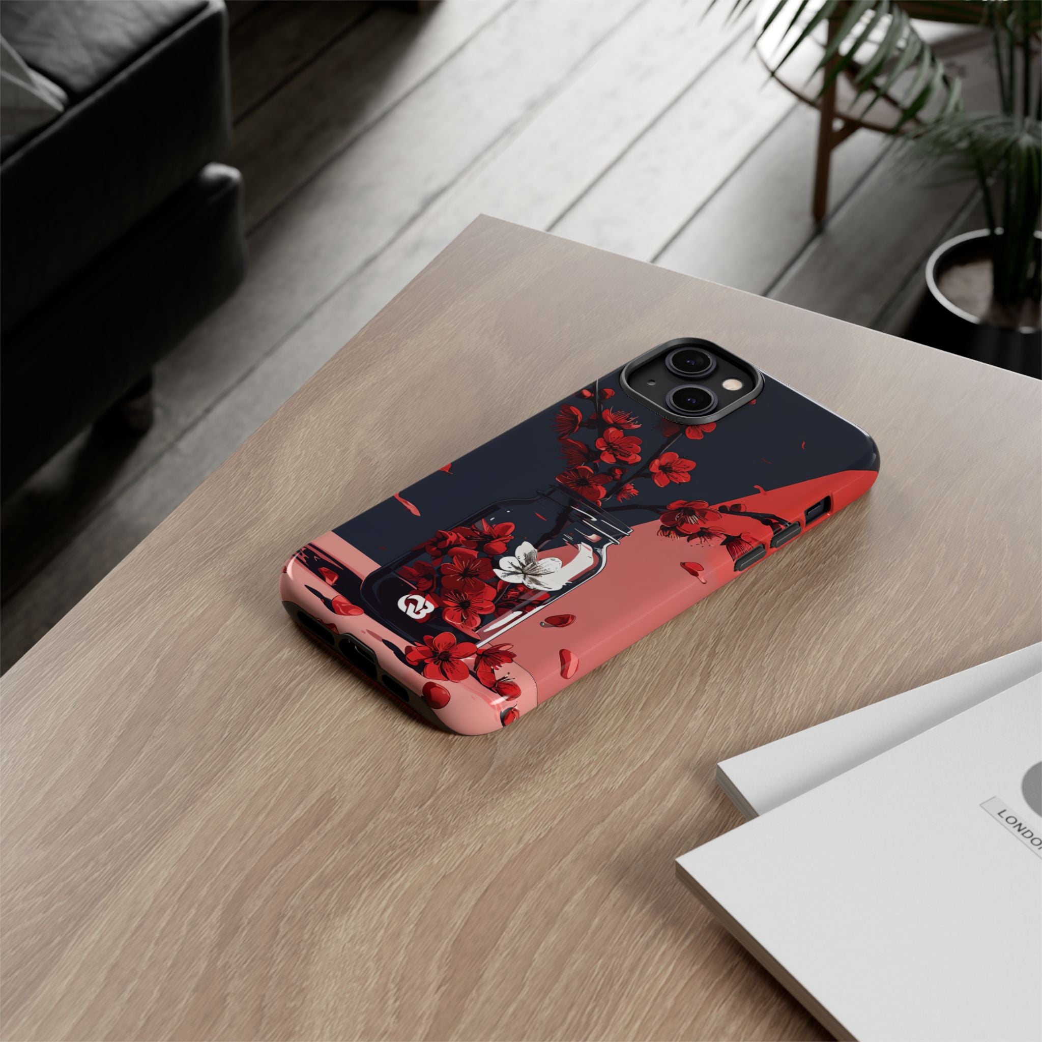 Crimson Blossom Jar · Tough Θήκη για iPhone