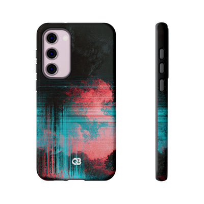 Digital Signal Drift · Tough Phone Case for Samsung · Black