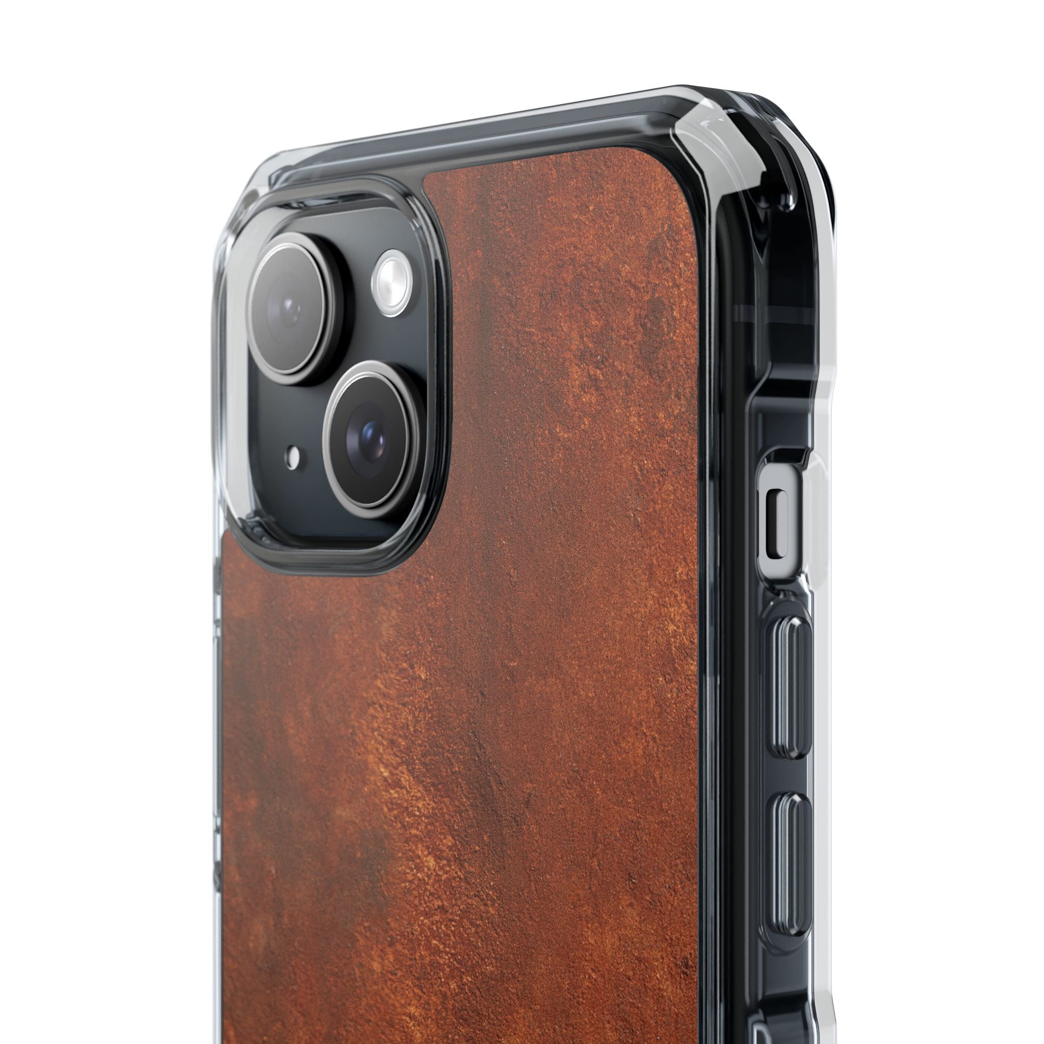 Orange Impact MagSafe Phone Case for iPhone - Oxidized Iron Crust