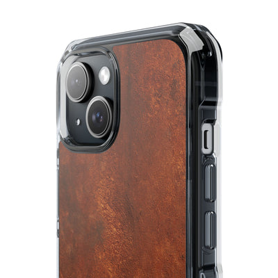 Orange Impact MagSafe Phone Case for iPhone - Oxidized Iron Crust