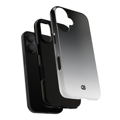 Noir Ombre Fade · Tough Phone Case for iPhone · Black