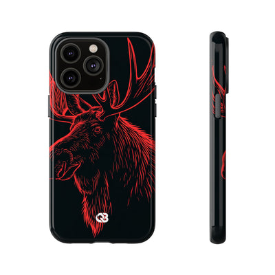 Nordic Elk · Tough Phone Case for iPhone · Black