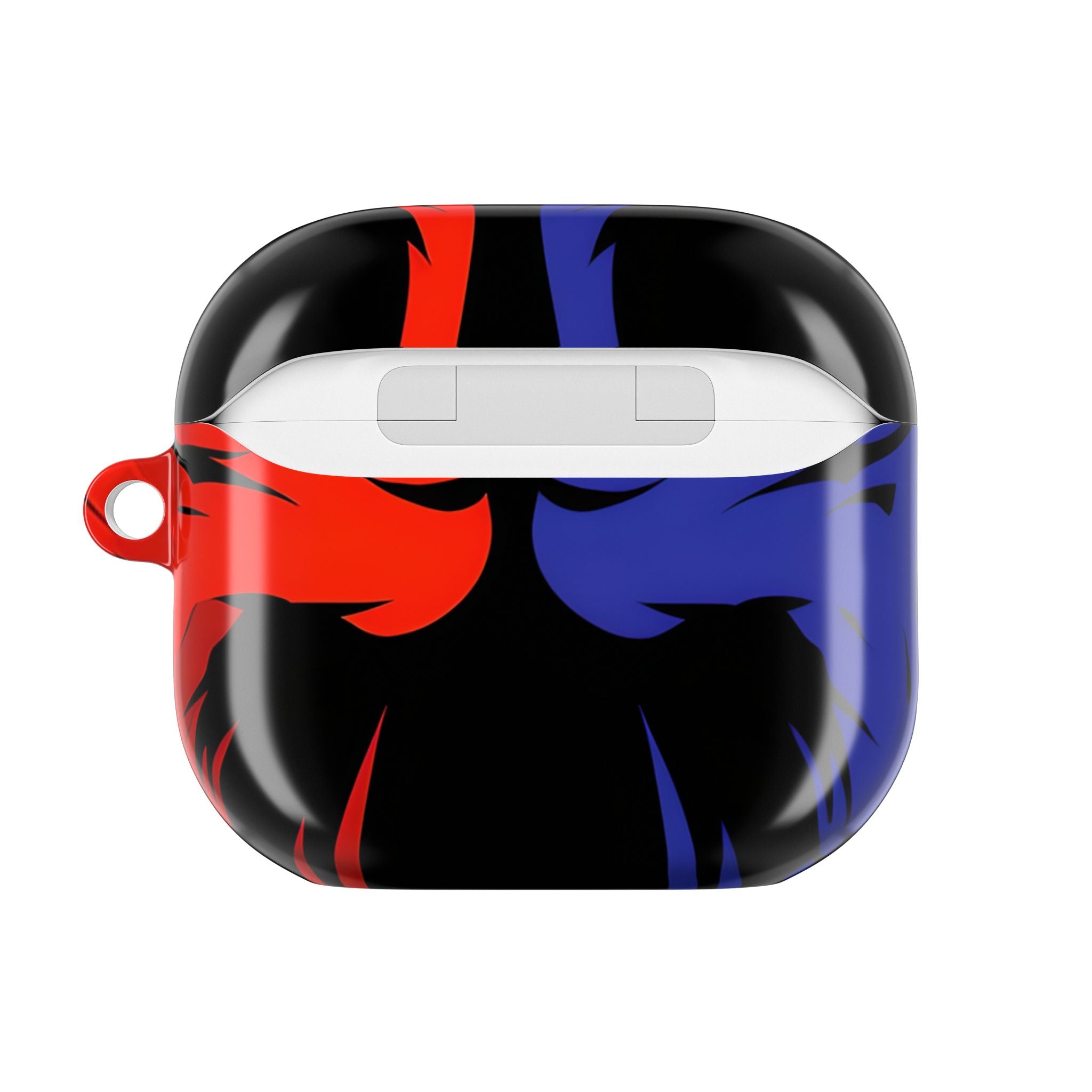 Dual Skulls RedBlue - AirPods Cover