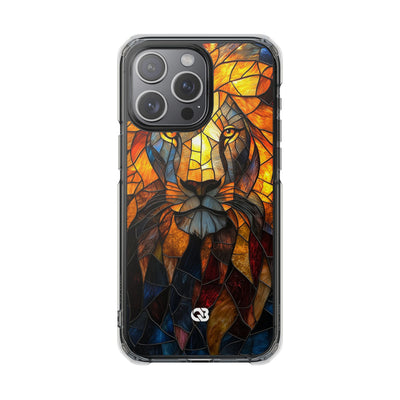 Amber Glass Lion · Impact Phone Case for iPhone · Magsafe