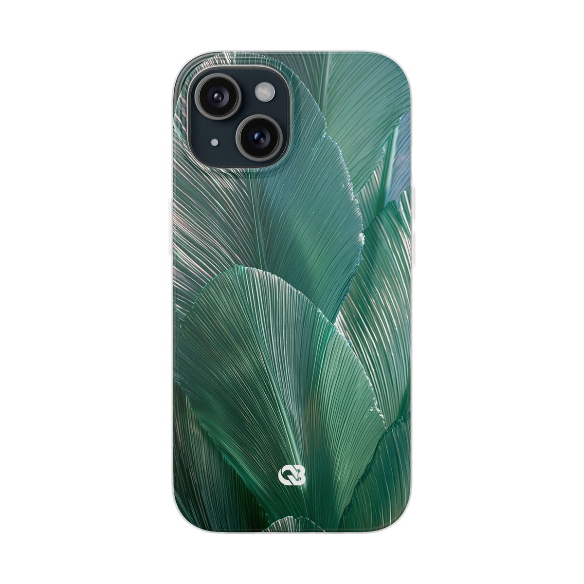 Translucent Fan Palm · Lite Phone Case for iPhone ·  Teal
