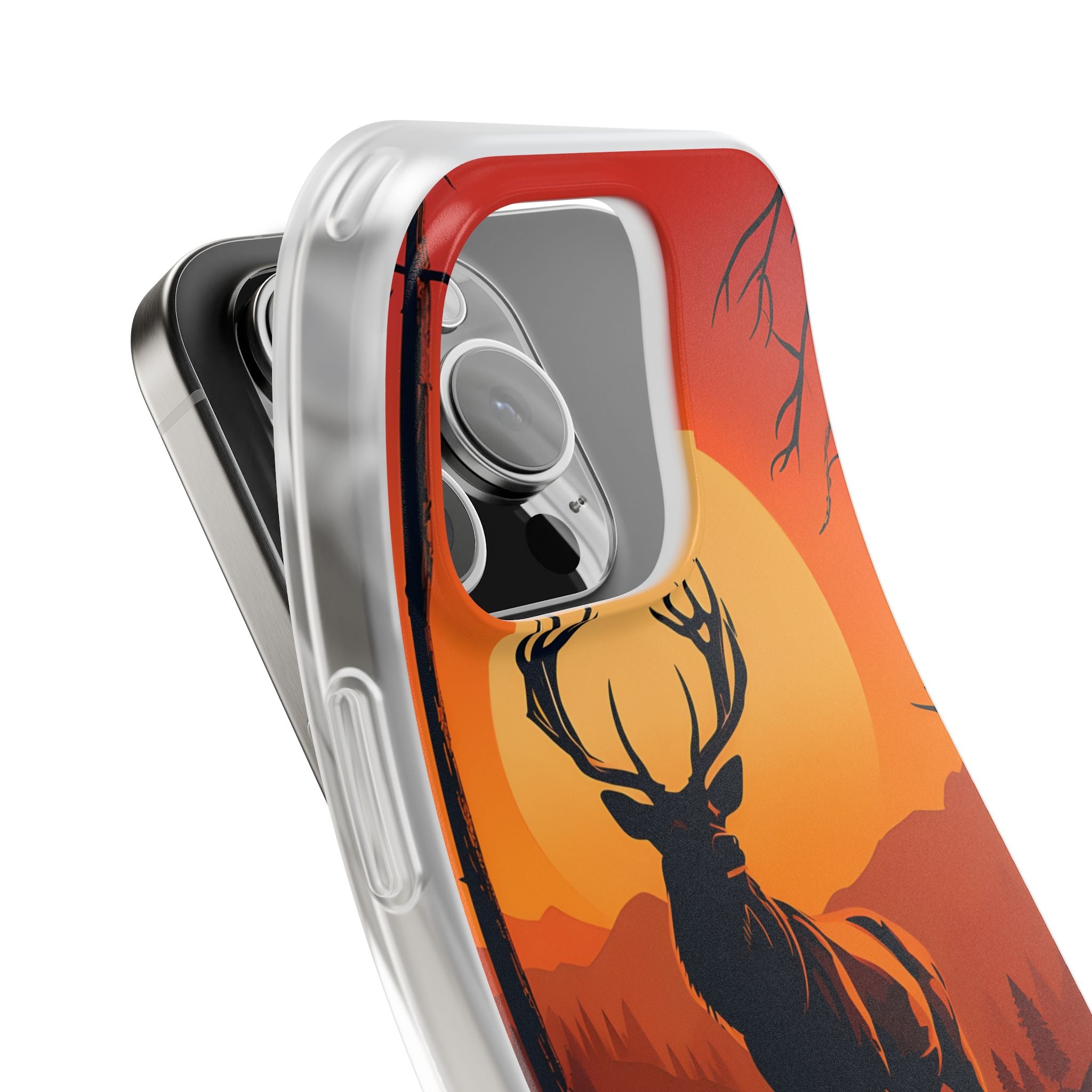 Amber Ridge Stag · Soft Phone Case for iPhone