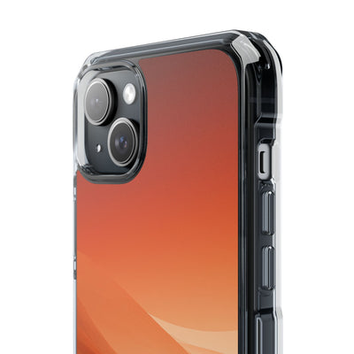 Orange Impact MagSafe Phone Case for iPhone - Crimson Dune Gradient