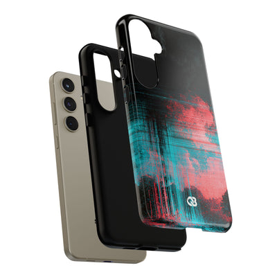 Digital Signal Drift · Tough Phone Case for Samsung · Black