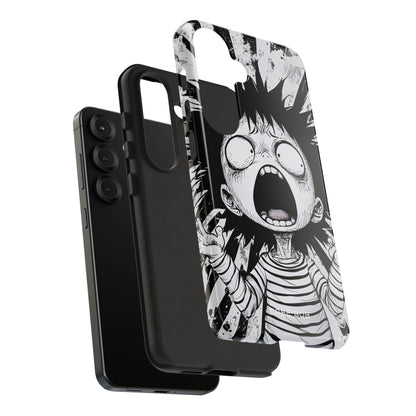 Screaming Stripes Samsung S25 Case - Tough