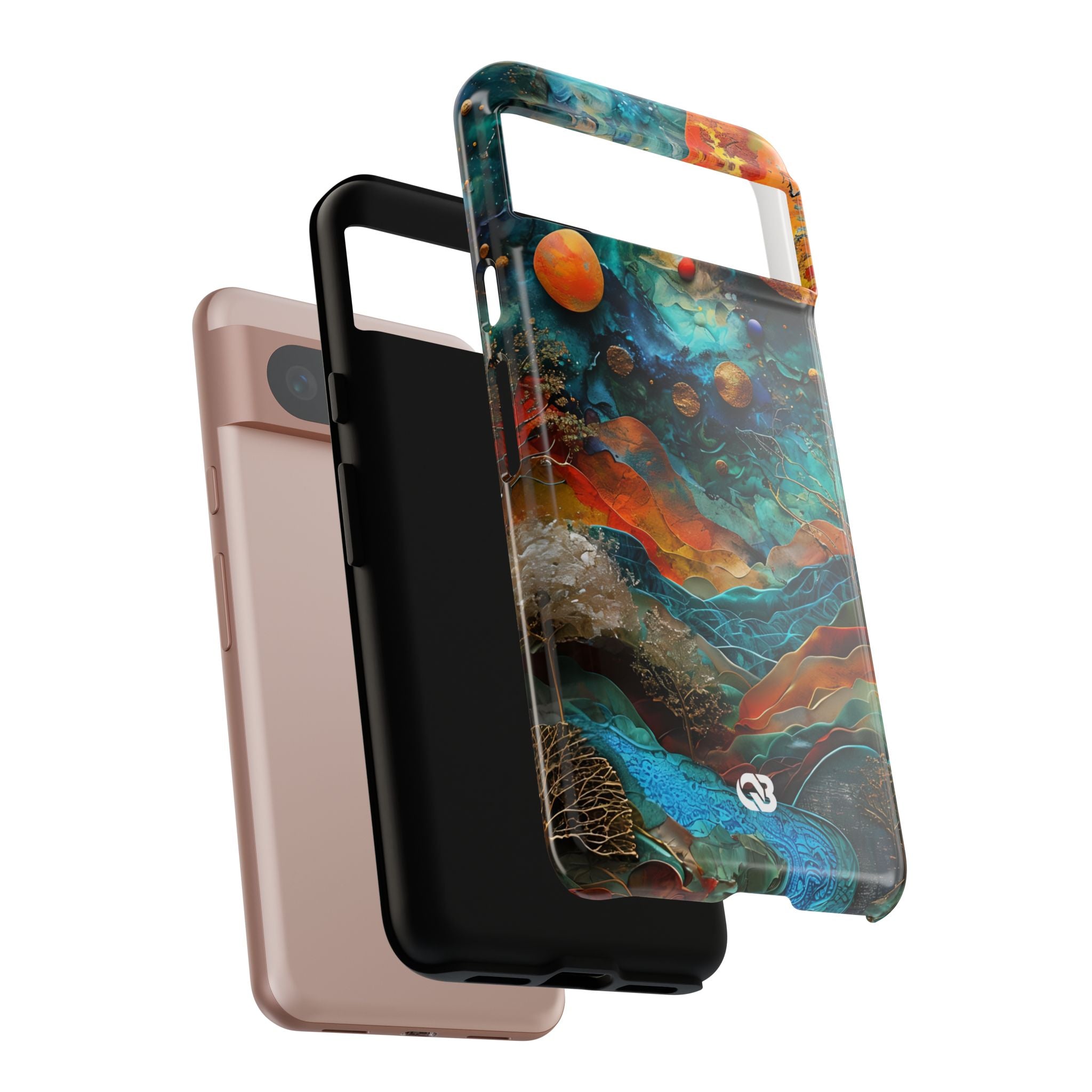 Copper Horizon Drift · Tough Phone Case for Google Pixel