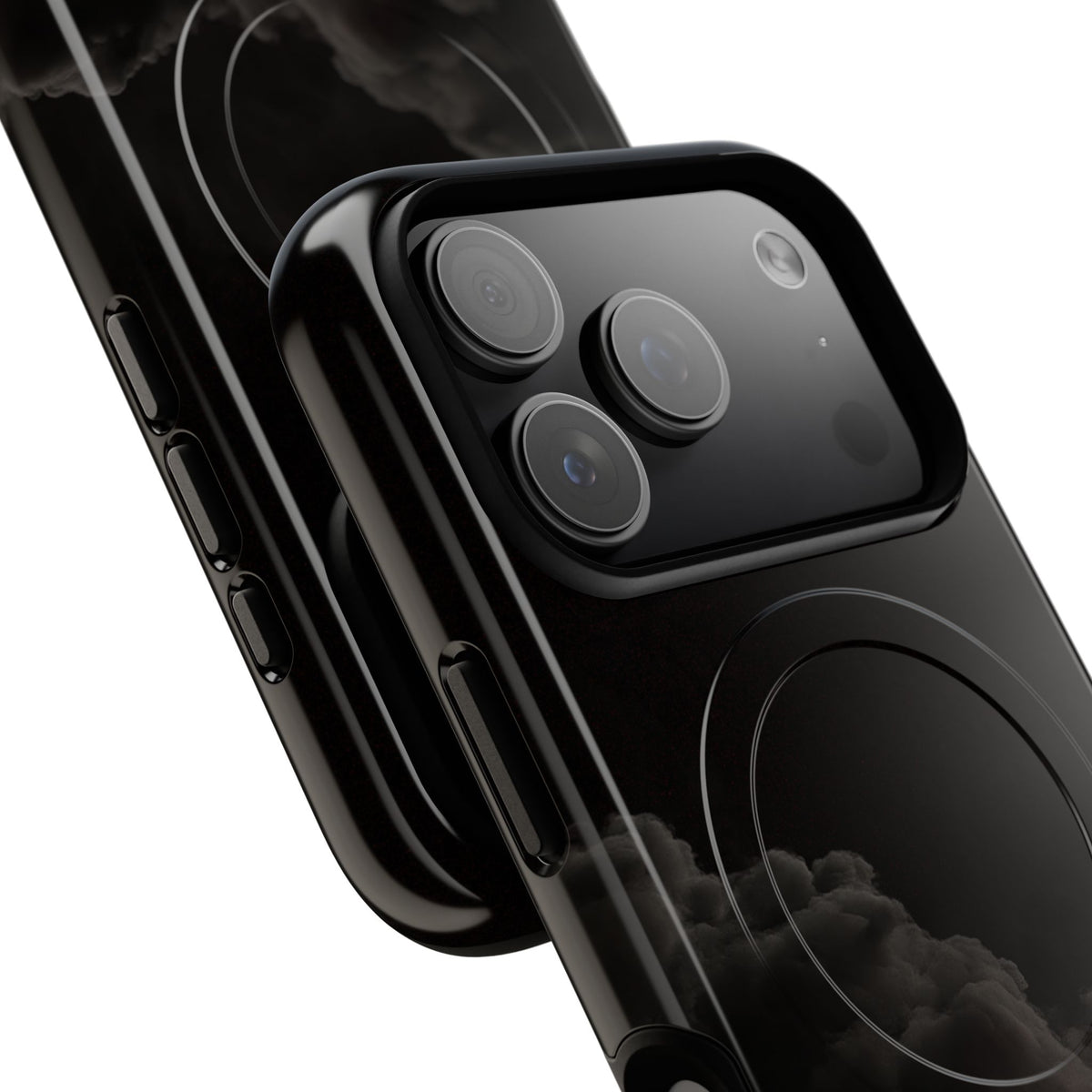 Crimson Fog Void · Tough 2.0 Magnetic Phone Case for iPhone · Black