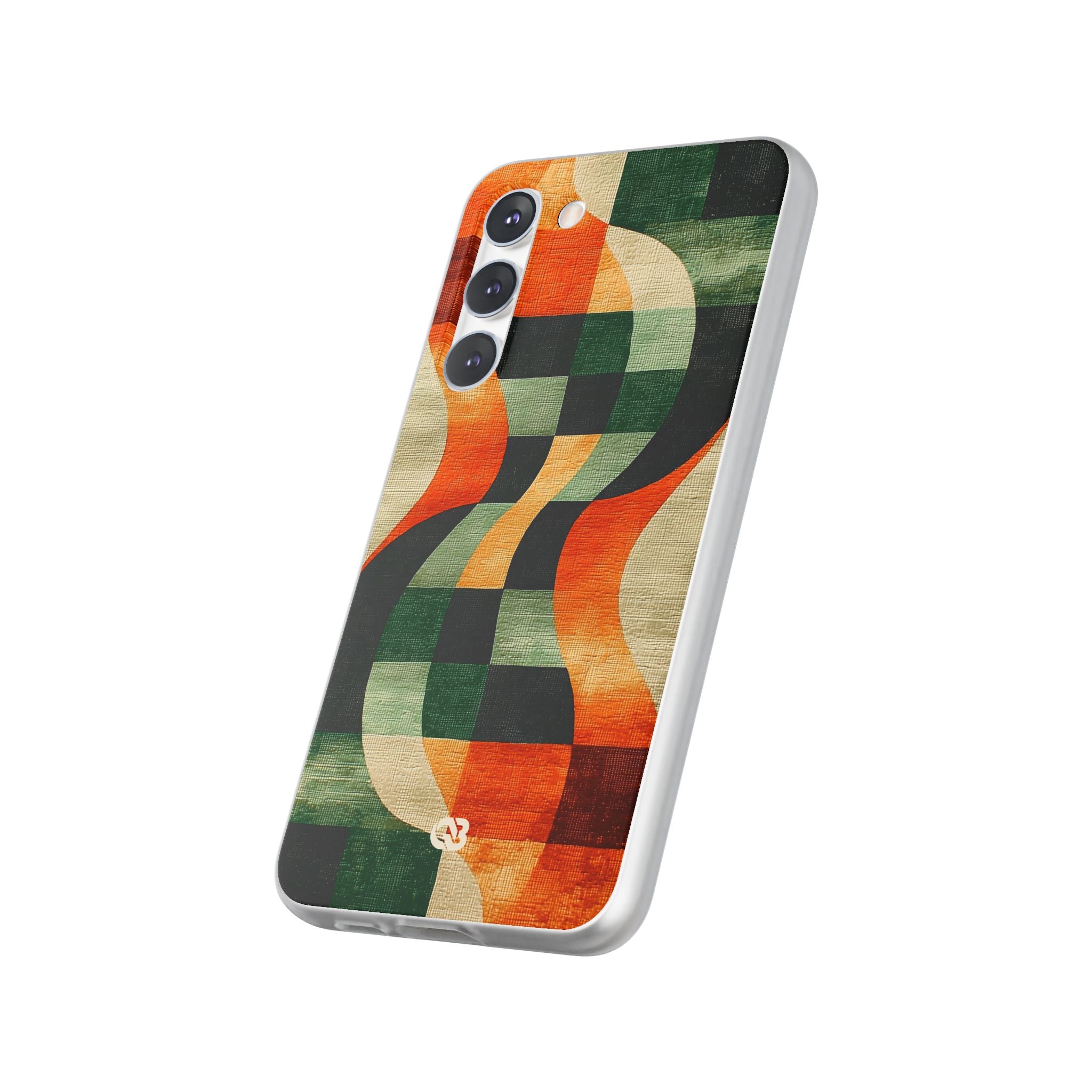 Burnt Orange Curve · Soft Handyhülle für Samsung