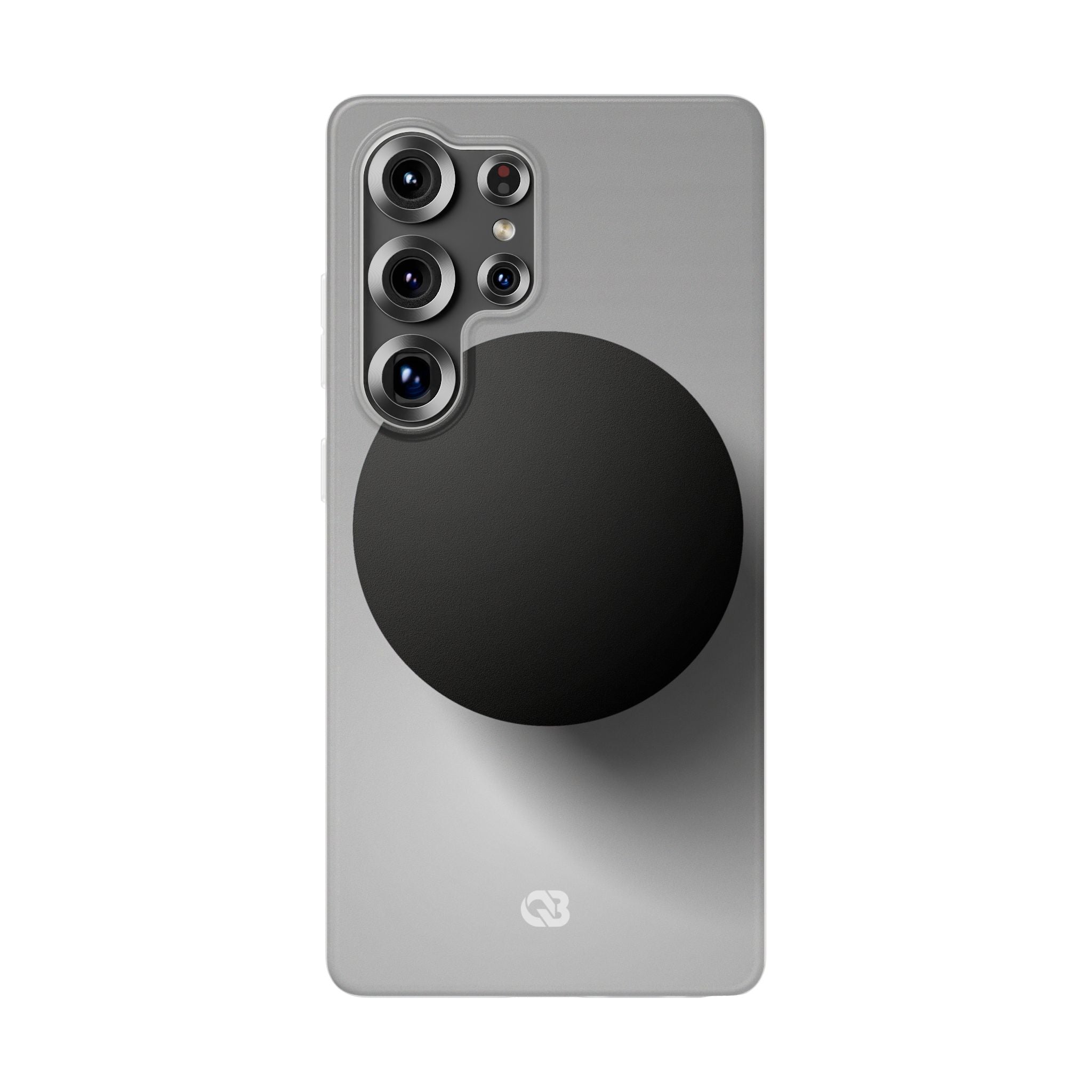 Grey Lite Phone Case for Samsung - Matte Onyx Sphere