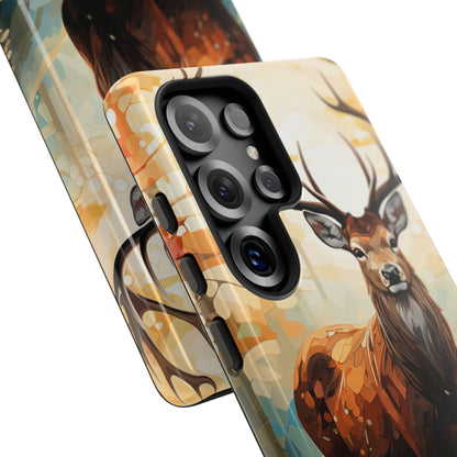 Glowing Stag Samsung S25 Ultra Case - Tough - CASE•BOB