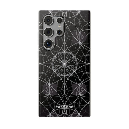 Radiant Petal Orbit Samsung S24 Ultra Case - Soft