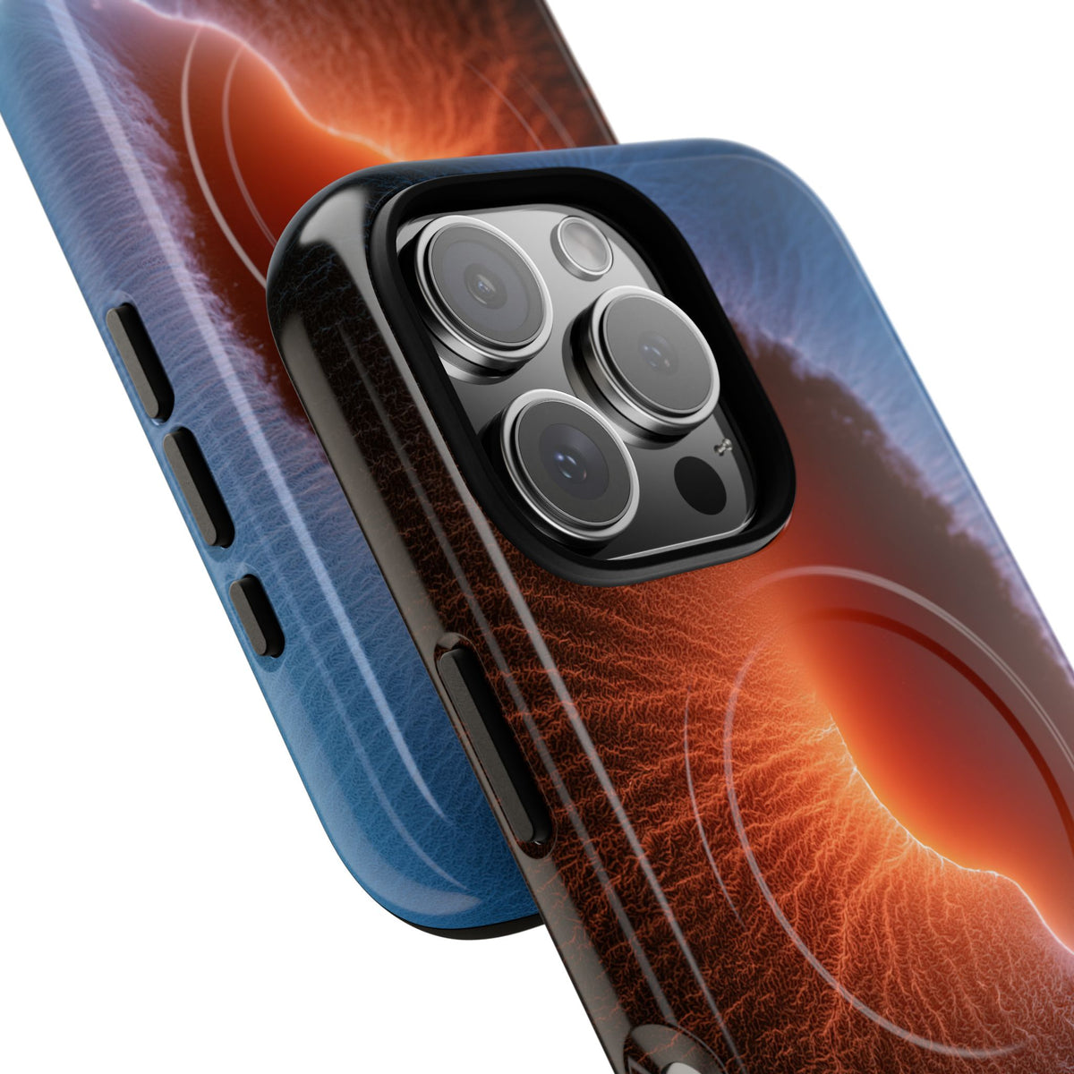 Thermal Aura Pulse · Tough 2.0 Magnetic Phone Case for iPhone · Blue
