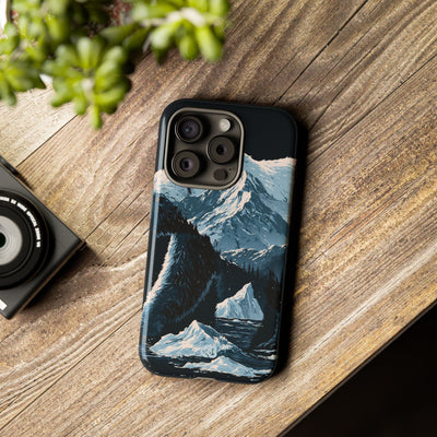 Nordic Arctic Bear · Tough Phone Case for iPhone · Black