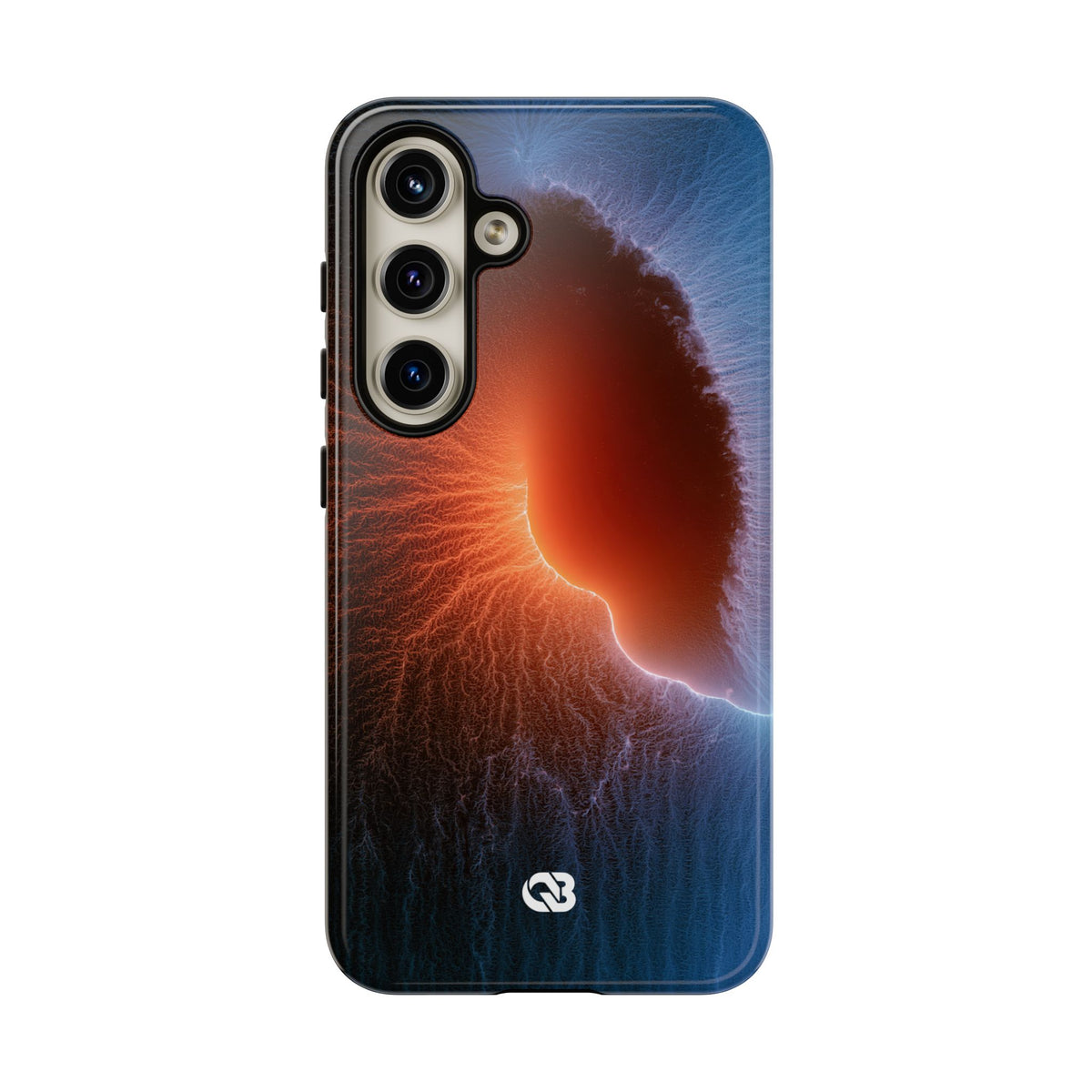 Thermal Aura Pulse · Tough Phone Case for Samsung · Blue