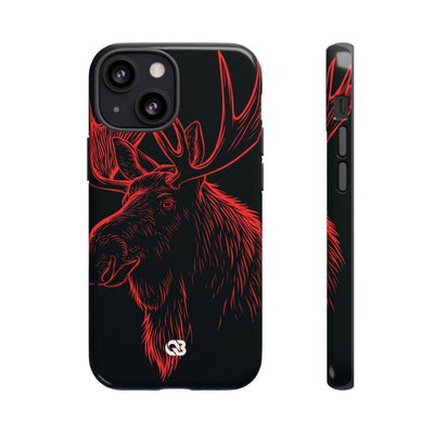 Nordic Elk · Tough Phone Case for iPhone · Black