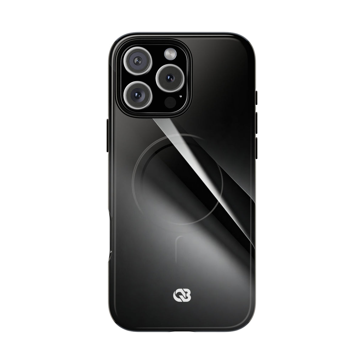 Obsidian Ridge · Tough 2.0 Magnetic Phone Case for iPhone · Black