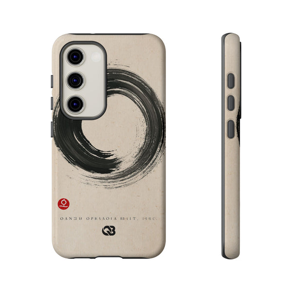 Zen Ensō Circle · Tough Phone Case for Samsung · Beige