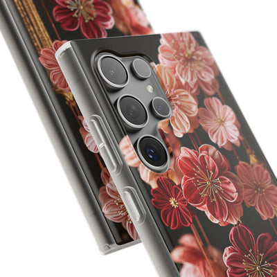 Silk Blossom Kanzashi · Lite Phone Case for Samsung · Pink