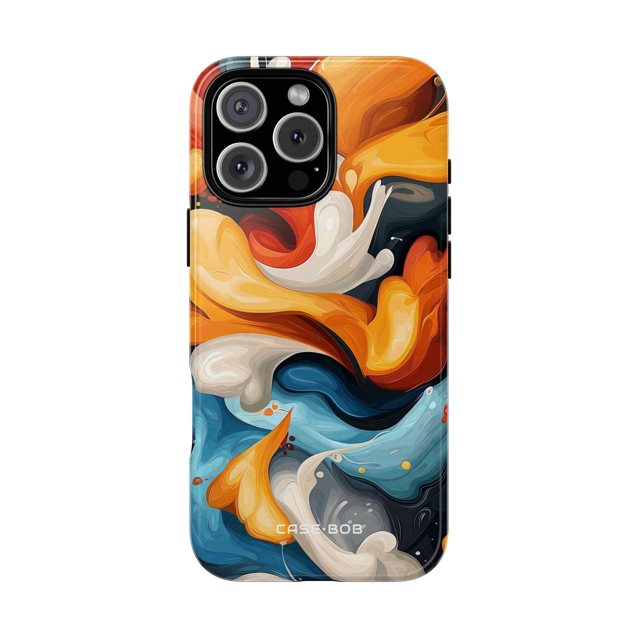 Crimson Ribbon iPhone 16 Pro Max Cover - Tough