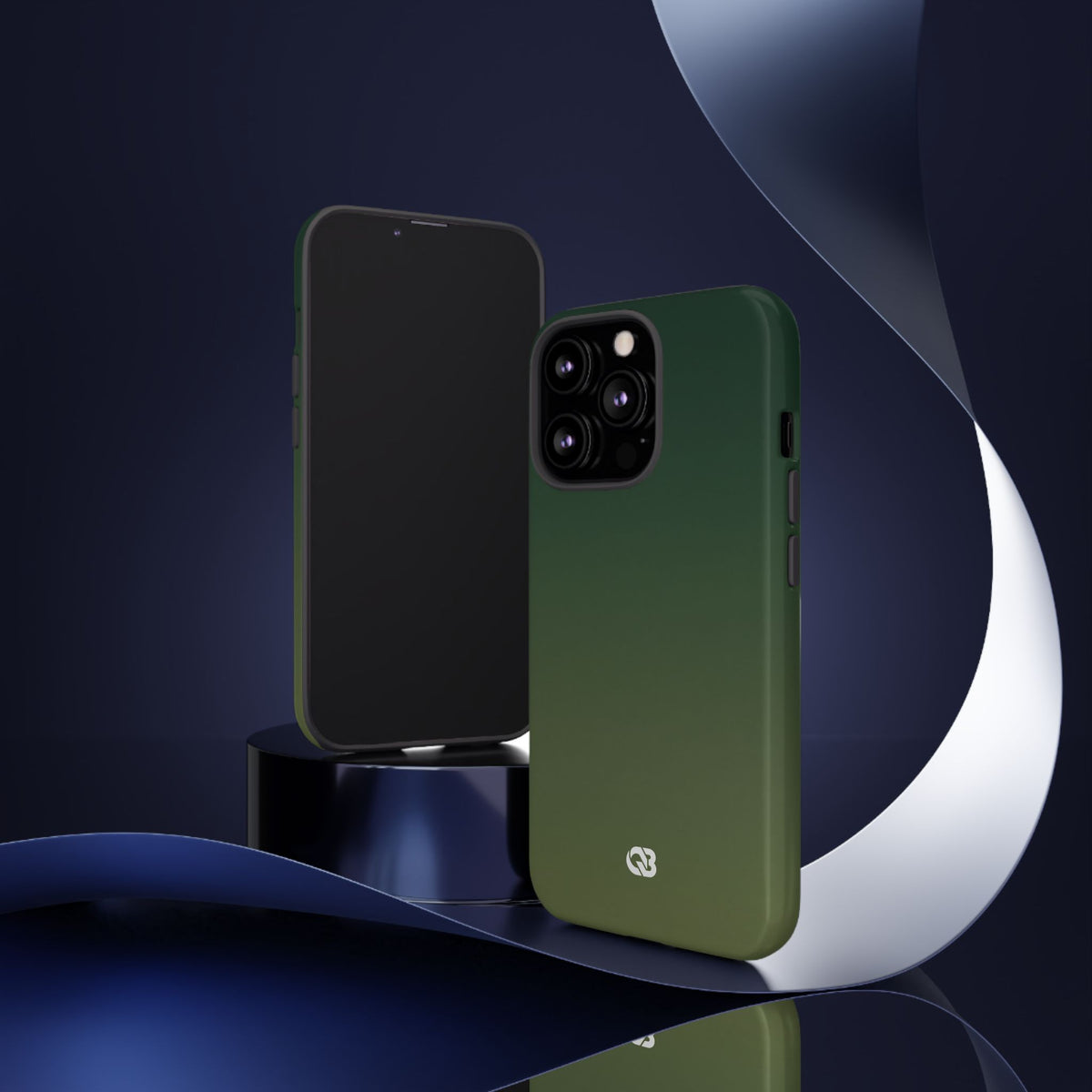 Evergreen Gradient · Tough Phone Case for iPhone · Green