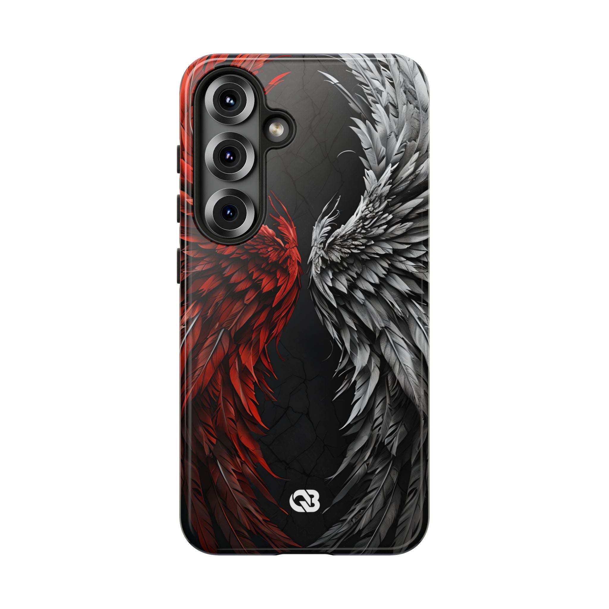 Split Crimson Wing · Tough Handyhülle für Samsung