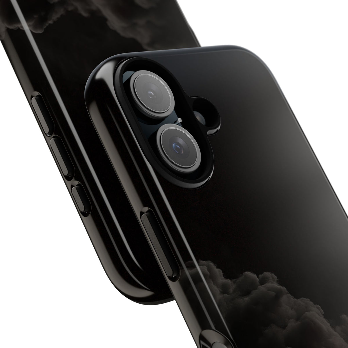Crimson Fog Void · Tough Phone Case for iPhone · Black